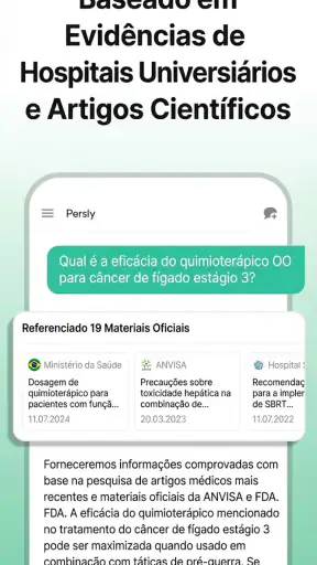 Persly IA Med: Câncer AVC AIDS screenshot 5