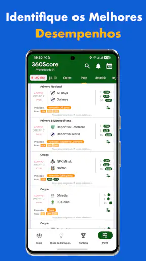 Previsões de IA 360Score screenshot 3