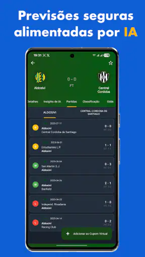 Previsões de IA 360Score screenshot 6