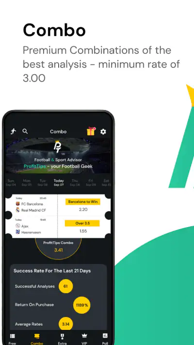 ProfitTips - Football Advisor screenshot 1
