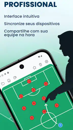 Quadro Tático - Futebol screenshot 1