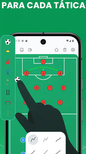 Quadro Tático - Futebol screenshot 2