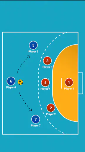 Quadro Tático: Handebol screenshot 3