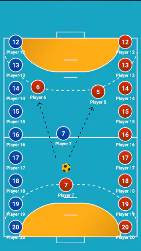 Quadro Tático: Handebol screenshot 4