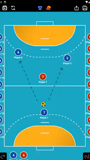 Quadro Tático: Handebol screenshot 8