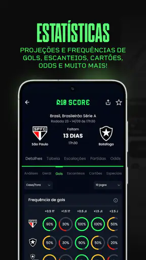 R10 Score - Resultados ao vivo screenshot 2