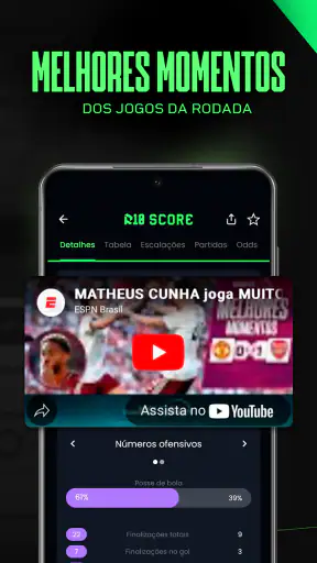 R10 Score - Resultados ao vivo screenshot 4