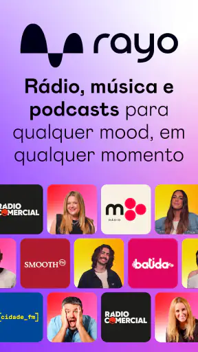 Rayo: Rádio, Música e Podcasts screenshot 1