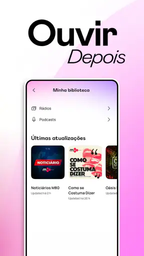 Rayo: Rádio, Música e Podcasts screenshot 4