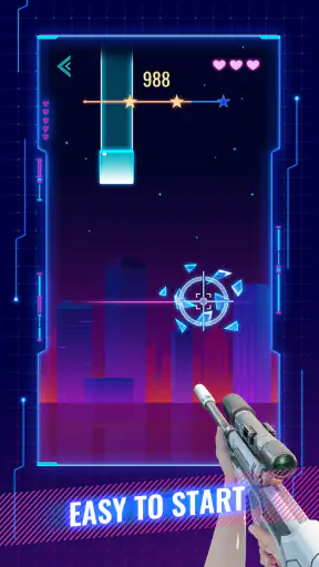 Rhythm Fire - Jogo de Tiro EDM screenshot 2