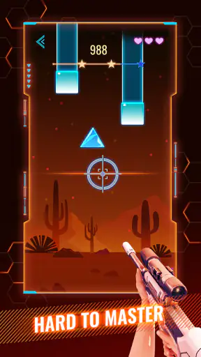 Rhythm Fire - Jogo de Tiro EDM screenshot 3