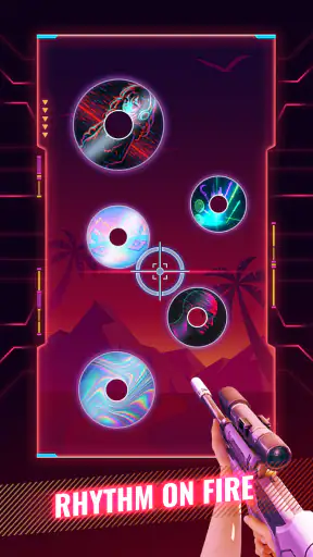 Rhythm Fire - Jogo de Tiro EDM screenshot 5