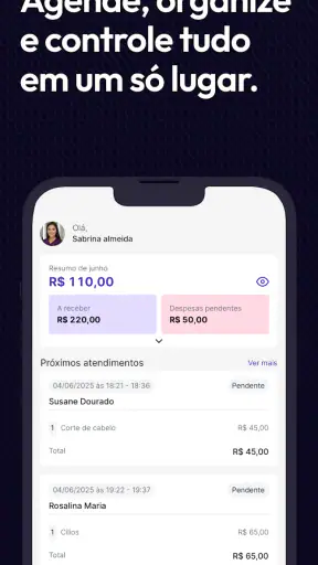 Sistema de Gestão para Salão screenshot 2