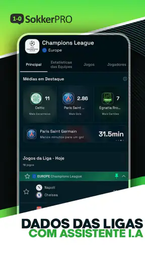SokkerPRO: Jogos ao Vivo screenshot 8