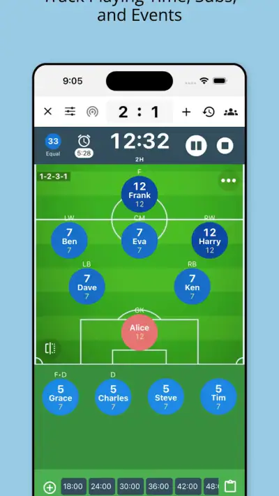 SubTime: Gestão de Jogos screenshot 1
