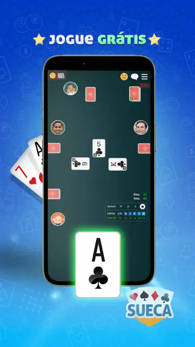 Sueca MegaJogos: Jogo Cartas screenshot 1