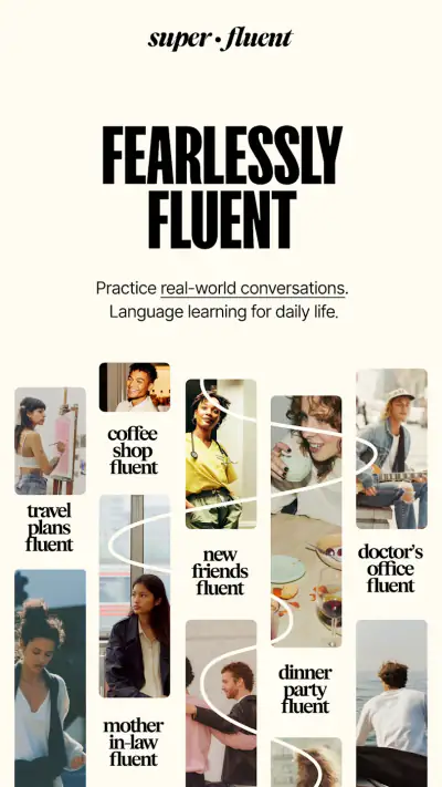 Superfluent: Language Learning screenshot 1