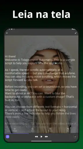 Teleprompter Automatic screenshot 8