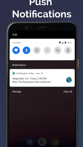 Terremotos Hoje: Rastreador screenshot 1