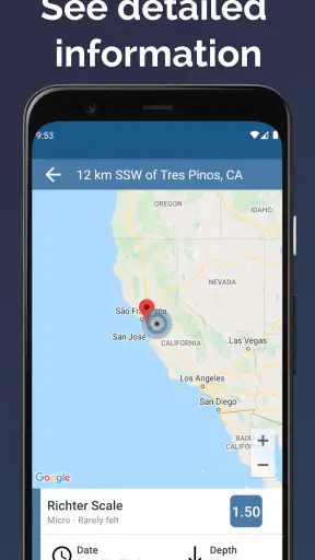 Terremotos Hoje: Rastreador screenshot 7