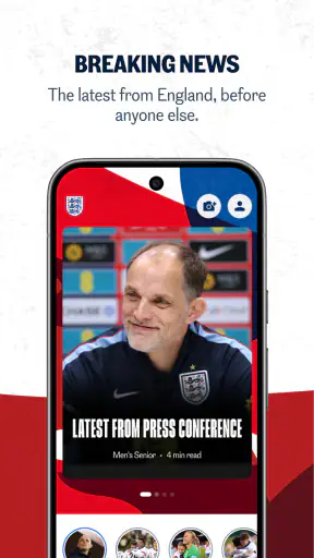 The Official England App screenshot 2
