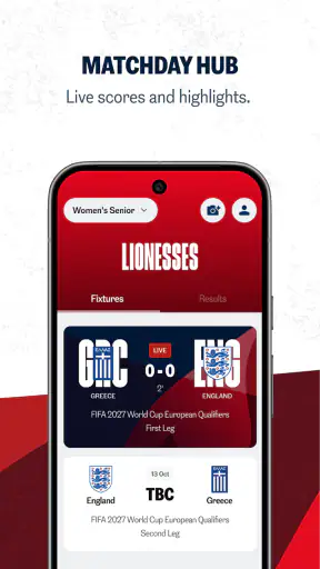 The Official England App screenshot 3