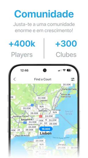 TiePlayer – Padel e Tênis App screenshot 2