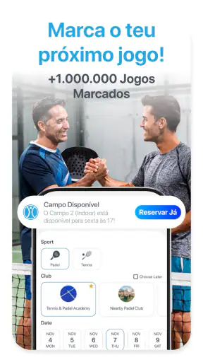 TiePlayer – Padel e Tênis App screenshot 3