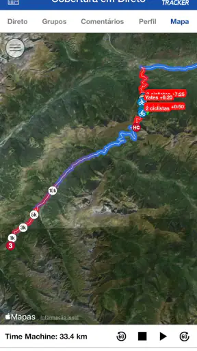 Tour Tracker Ciclismo Live screenshot 3