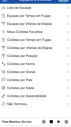 Tour Tracker Ciclismo Live screenshot 7