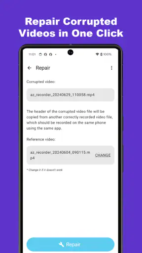 Video Fixer - VFixer screenshot 3