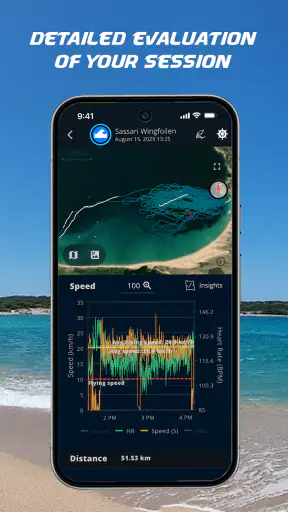 WindsportTracker Wing Windsurf screenshot 2