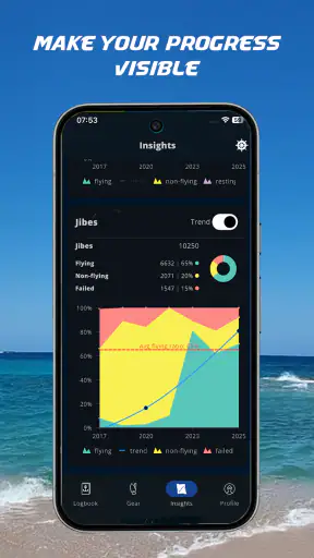 WindsportTracker Wing Windsurf screenshot 4