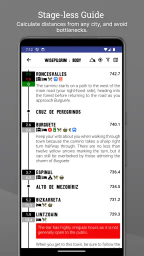 Wise Pilgrim Camino Portugués screenshot 2